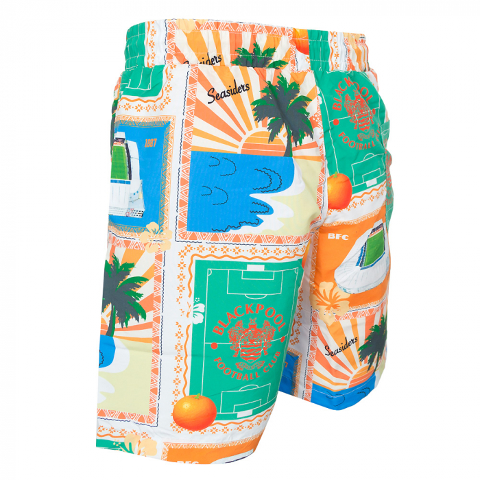 Postcard Hawaiian Shorts