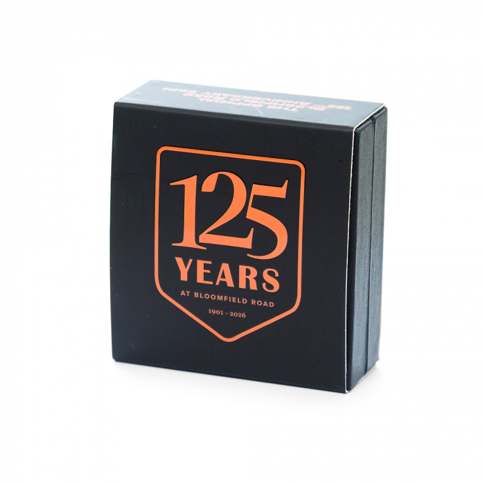 125th Anniversary at Bloomfield Road Coin