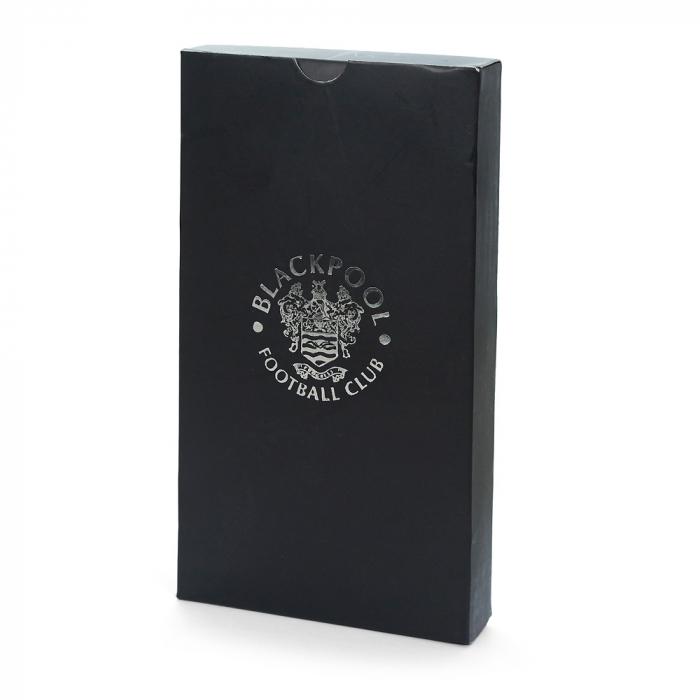 Black Leather Purse with crest