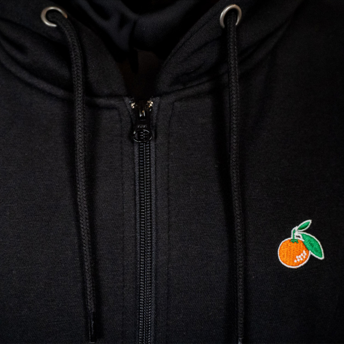 Tangerine Essentials Full Zip Hoodie
