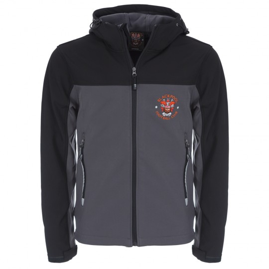 black and grey jacket