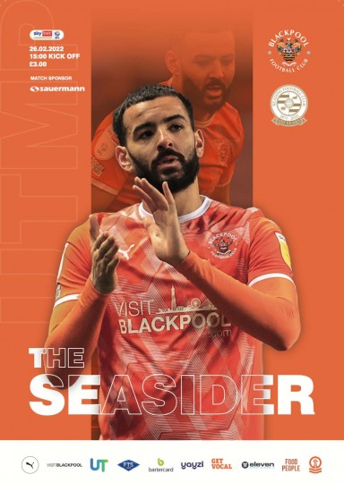 Programme Blackpool v Reading