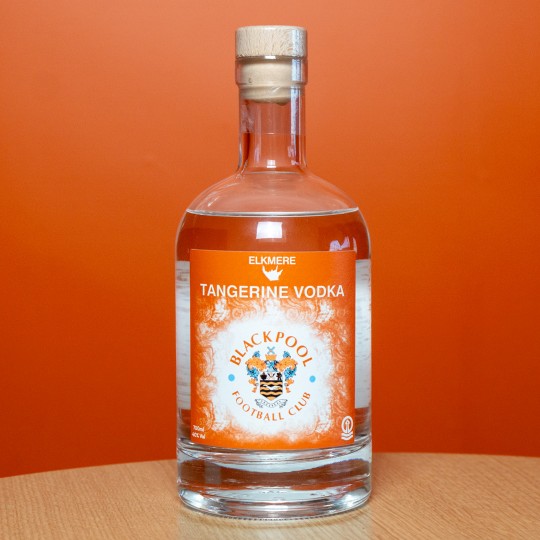 Elkmere Blackpool FC Tangerine Vodka 700ml