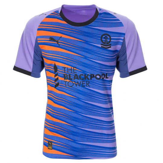 Tangerine Tie with Tower Logo