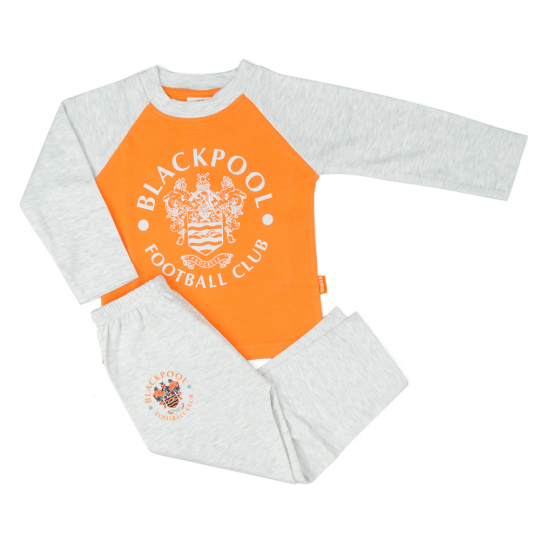 Tangerine and Black Striped Tie