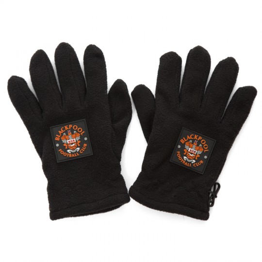 Kids Black Gloves
