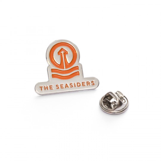 Seasiders Tower Logo Badge Silver