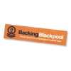 Window Sticker Backing Blackpool Tangerine