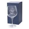 Engraved Crest Gin Glass