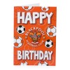 Birthday Football Card