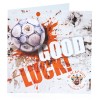 Good Luck Splatter Card