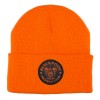 Tangerine Turn-up Beanie Hat Crest