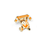 Bloomfield Bear Tangerine Badge
