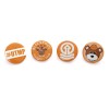 Pack of 4 Button Badges