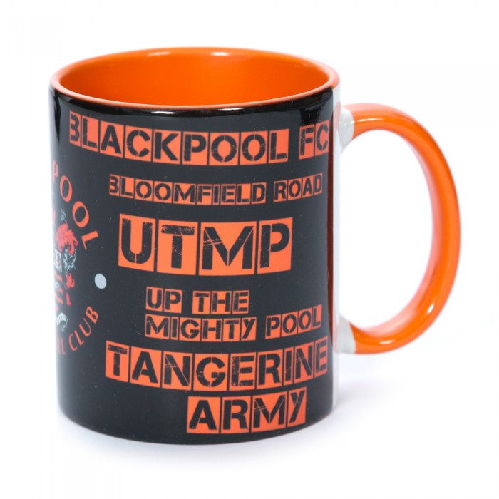 Tangerine Army Tiles Mug