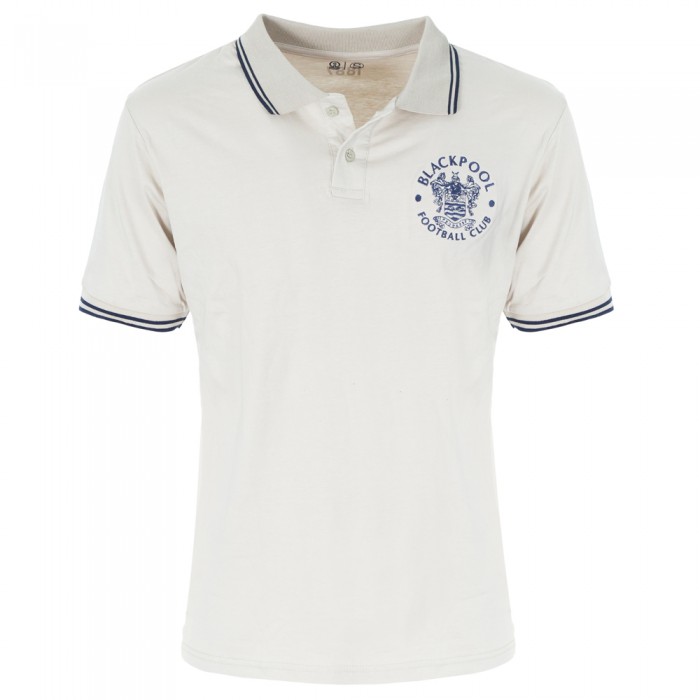 Polo with Navy Crest