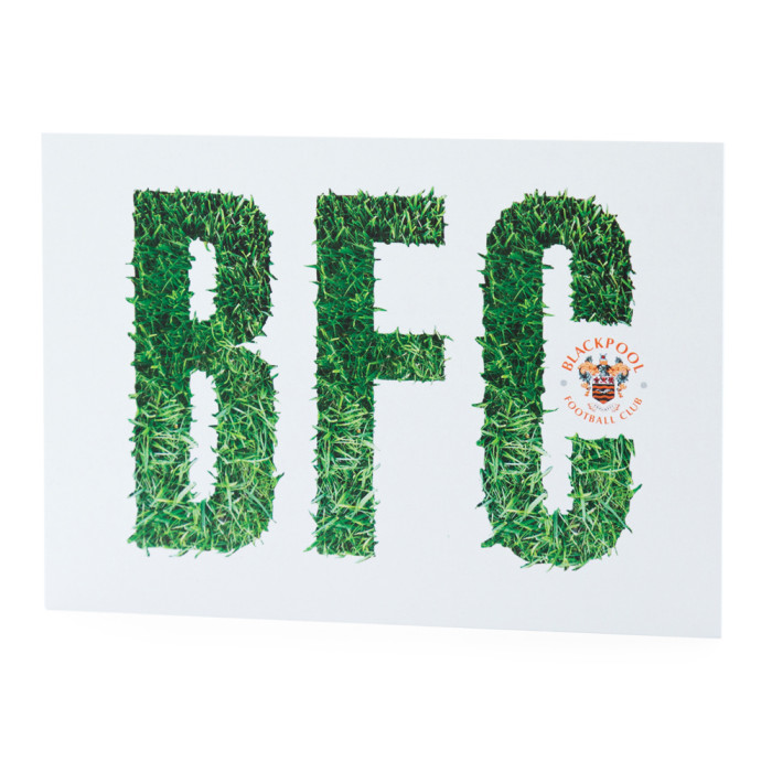 Postcard BFC Grass