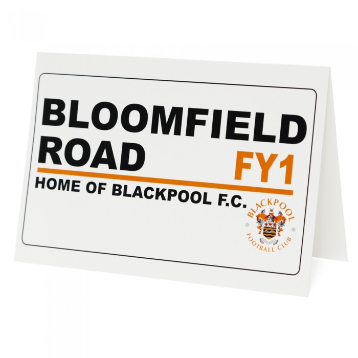 Bloomfield Road Blank Card