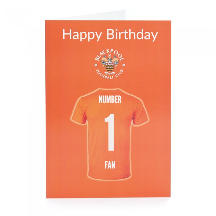 Happy Birthday No 1 Fan Card