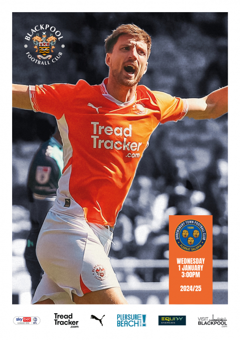 Programme Blackpool v Shrewsbury Town FC