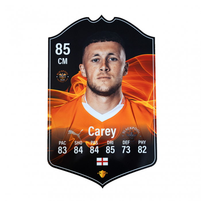 Carey A3 Player Card