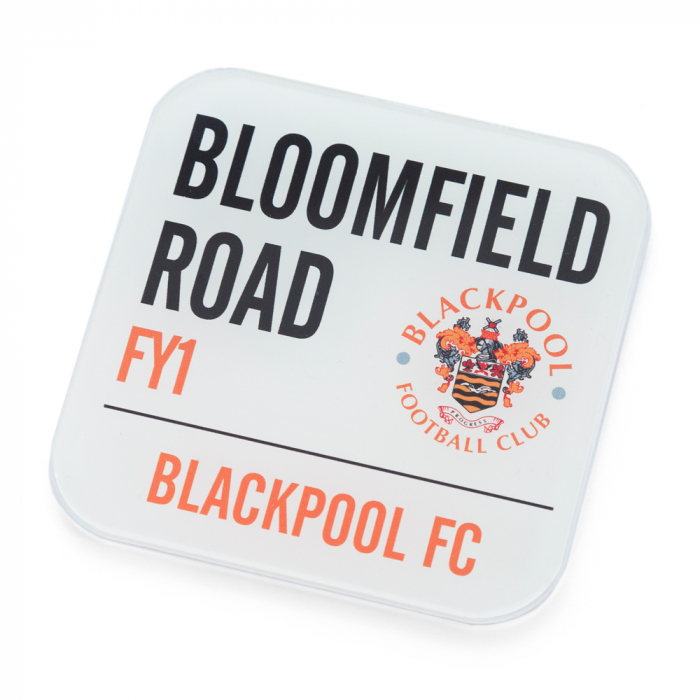 Acrylic Coaster Street Sign