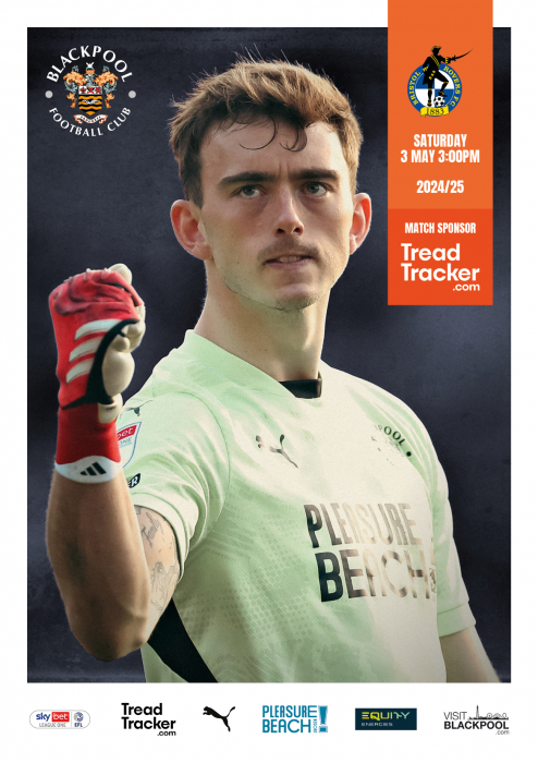 Programme Blackpool v Bristol Rovers FC