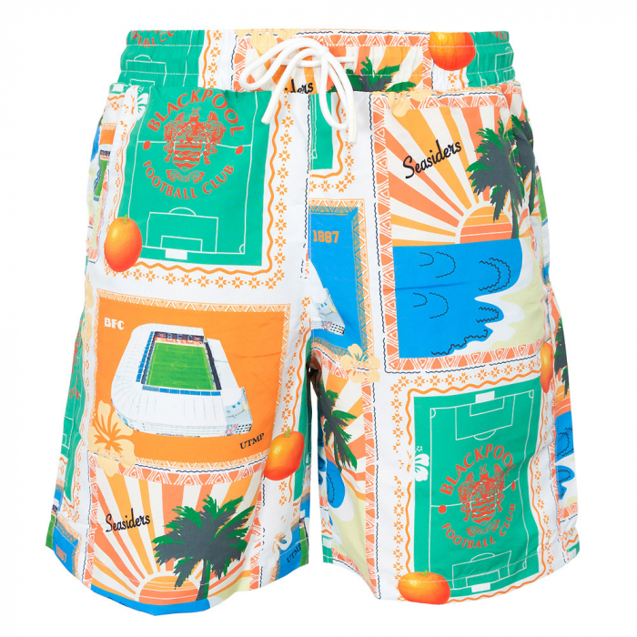 Postcard Hawaiian Shorts