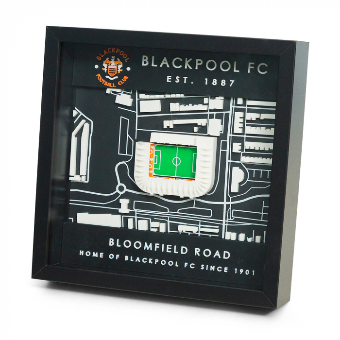 Bloomfield Road Present Stadium Model 