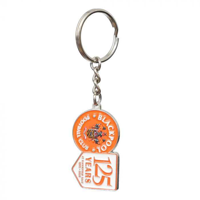 125 Year Anniversary Keyring
