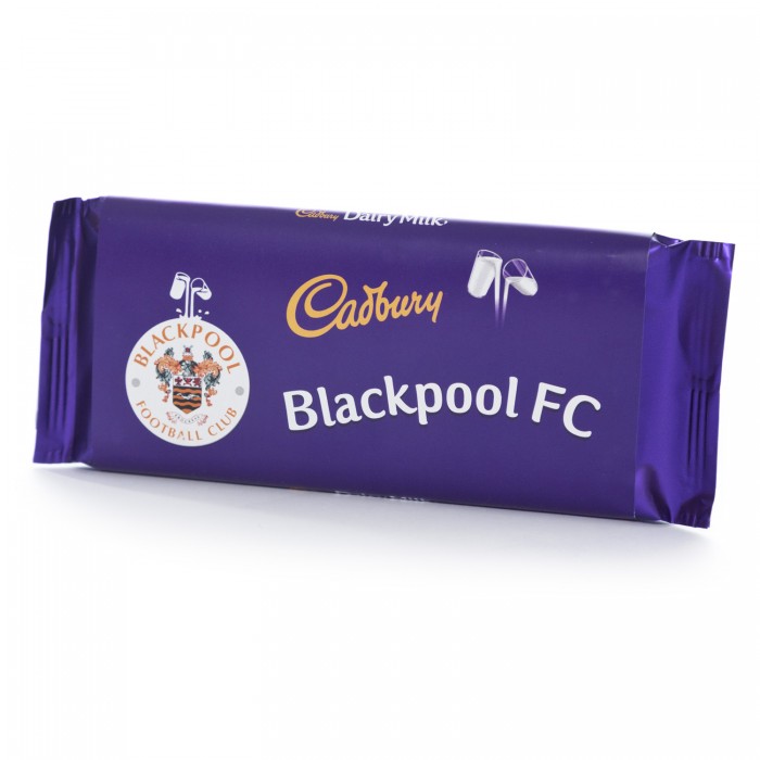 Blackpool FC Cadburys Chocolate Bar - 110g