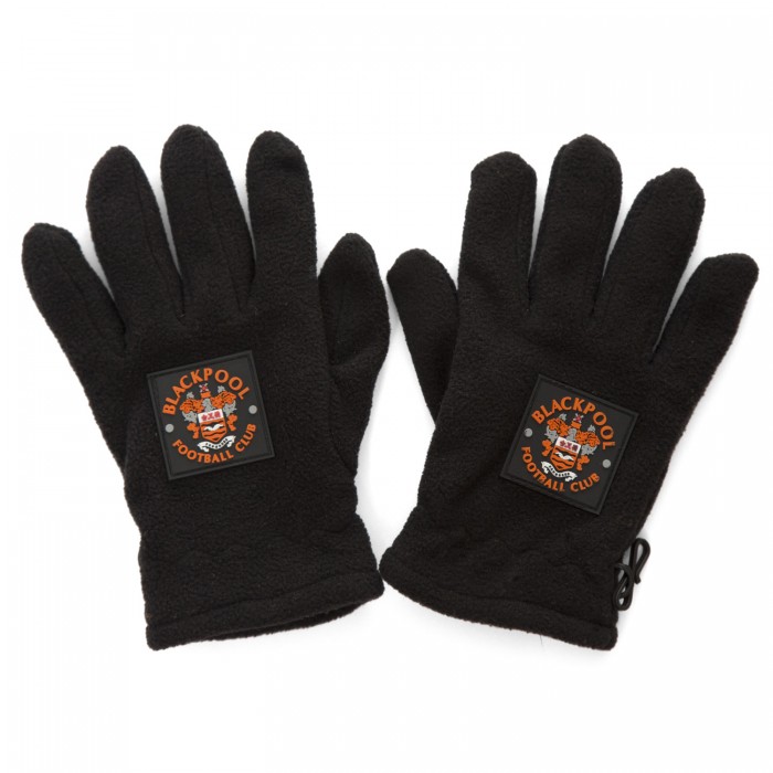 Kids Black Gloves