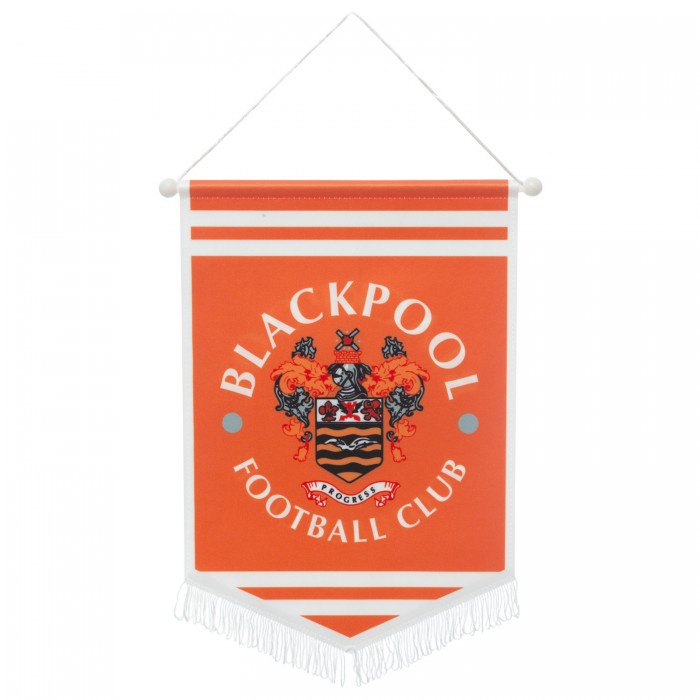Blackpool FC Large Pennant Signed