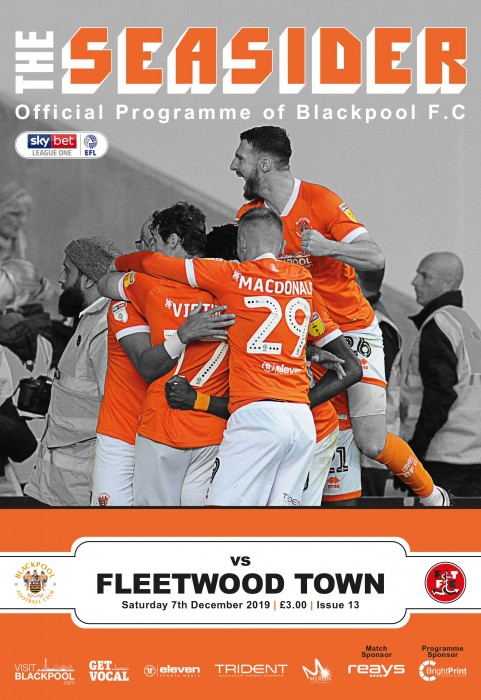 Programme Blackpool v Fleetwood
