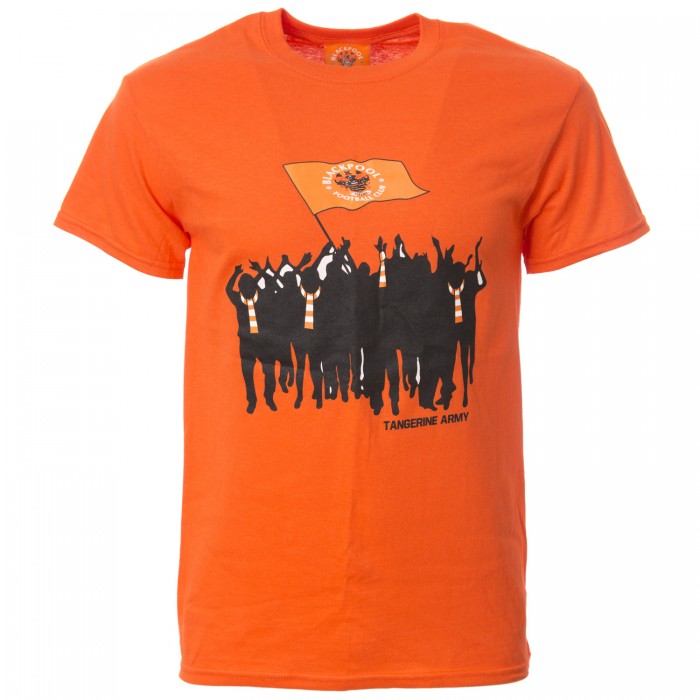Flag T Shirt Tangerine